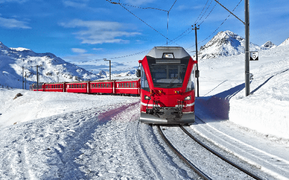 Trreinenspecial Bernina Express, Arosa Bahn - Zwitserland